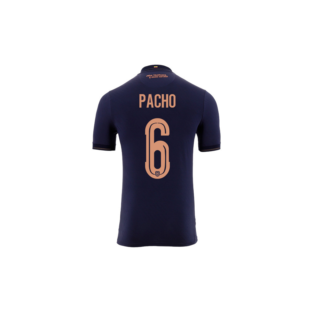 Willian Pacho 6 Youth Ecuador National Team 2026 Away Jersey - Navy - Jersey Teams