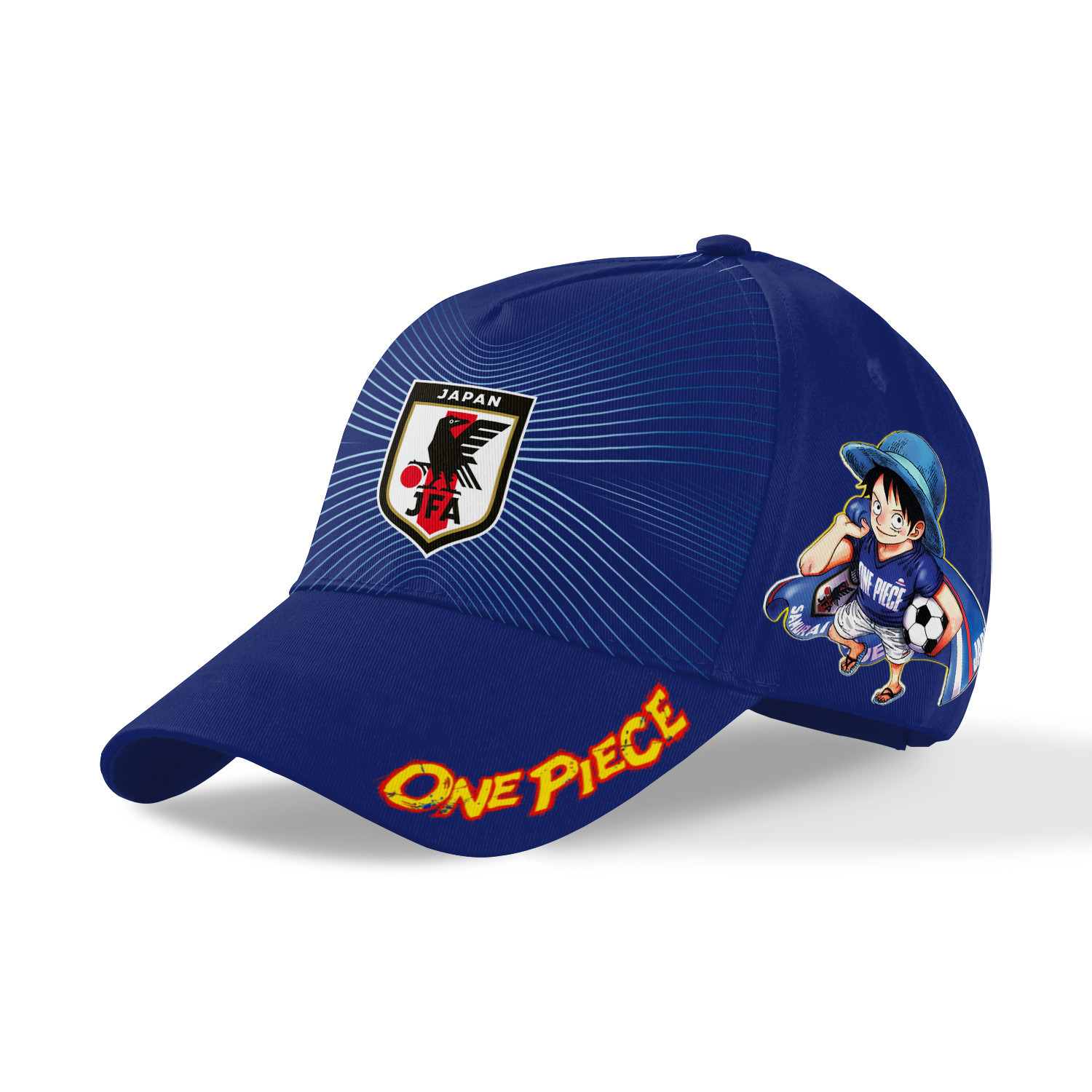World Cup 2026 Japan Takefusa Kubo #20 x OP Luffy Aura All Over Print Jersey - Jersey Teams